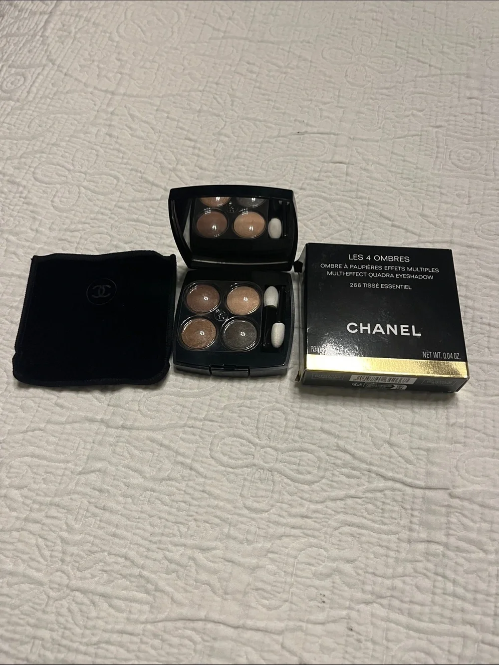 CHANEL Les 4 Ombres Multi-Effect Eyeshadow Palette - Tisse Essential 266